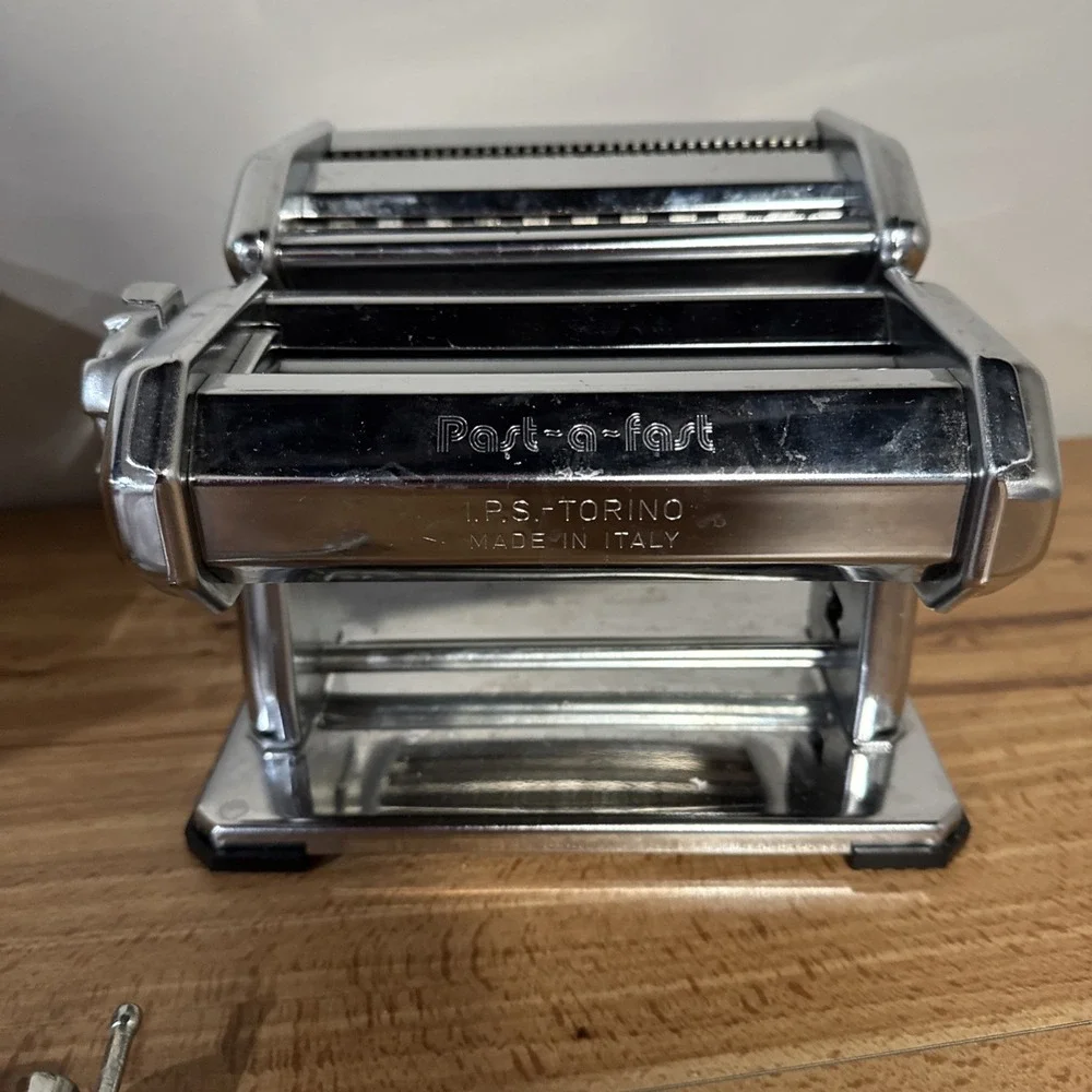 Past-a-Fast Pasta Maker - Stainless Steel in box-Made in Italy